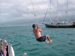 Blackbeards Cruise Down Time. One way we found to off gas. by Claudia Creson 